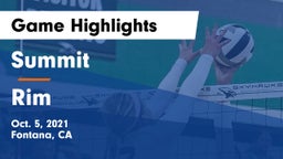 Summit  vs Rim Game Highlights - Oct. 5, 2021