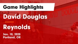 David Douglas  vs Reynolds  Game Highlights - Jan. 10, 2020
