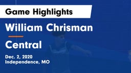 William Chrisman  vs Central   Game Highlights - Dec. 2, 2020