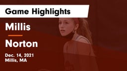 Millis  vs Norton Game Highlights - Dec. 14, 2021