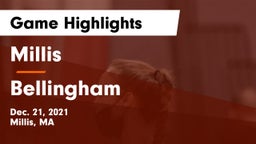 Millis  vs Bellingham  Game Highlights - Dec. 21, 2021