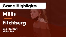 Millis  vs Fitchburg  Game Highlights - Dec. 28, 2021