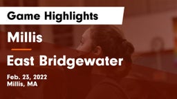 Millis  vs East Bridgewater  Game Highlights - Feb. 23, 2022