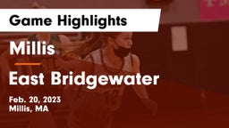 Millis  vs East Bridgewater  Game Highlights - Feb. 20, 2023