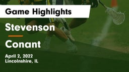 Stevenson  vs Conant  Game Highlights - April 2, 2022