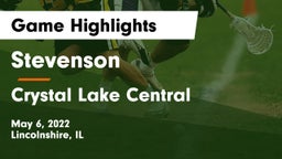 Stevenson  vs Crystal Lake Central  Game Highlights - May 6, 2022