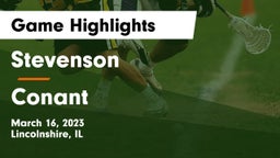 Stevenson  vs Conant  Game Highlights - March 16, 2023
