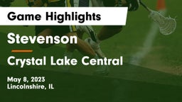 Stevenson  vs Crystal Lake Central  Game Highlights - May 8, 2023