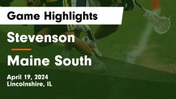 Stevenson  vs Maine South  Game Highlights - April 19, 2024
