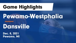 Pewamo-Westphalia  vs Dansville  Game Highlights - Dec. 8, 2021