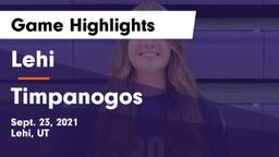 Lehi  vs Timpanogos  Game Highlights - Sept. 23, 2021