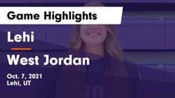 Lehi  vs West Jordan  Game Highlights - Oct. 7, 2021