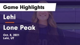 Lehi  vs Lone Peak  Game Highlights - Oct. 8, 2021