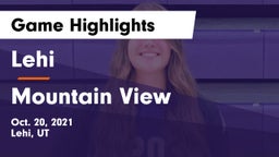 Lehi  vs Mountain View  Game Highlights - Oct. 20, 2021