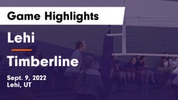 Lehi  vs Timberline  Game Highlights - Sept. 9, 2022