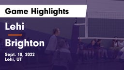 Lehi  vs Brighton  Game Highlights - Sept. 10, 2022