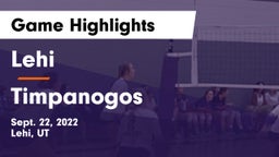 Lehi  vs Timpanogos  Game Highlights - Sept. 22, 2022