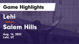 Lehi  vs Salem Hills  Game Highlights - Aug. 16, 2022