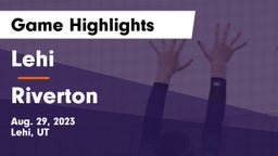 Lehi  vs Riverton  Game Highlights - Aug. 29, 2023