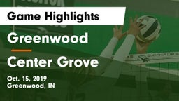 Greenwood  vs Center Grove  Game Highlights - Oct. 15, 2019