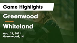 Greenwood  vs Whiteland  Game Highlights - Aug. 24, 2021
