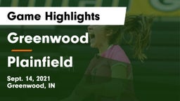 Greenwood  vs Plainfield  Game Highlights - Sept. 14, 2021