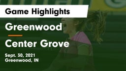 Greenwood  vs Center Grove  Game Highlights - Sept. 30, 2021