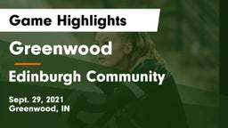 Greenwood  vs Edinburgh Community   Game Highlights - Sept. 29, 2021