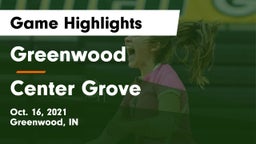 Greenwood  vs Center Grove  Game Highlights - Oct. 16, 2021