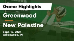 Greenwood  vs New Palestine  Game Highlights - Sept. 10, 2022