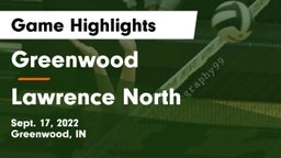 Greenwood  vs Lawrence North  Game Highlights - Sept. 17, 2022