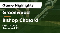 Greenwood  vs Bishop Chatard  Game Highlights - Sept. 17, 2022