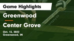 Greenwood  vs Center Grove  Game Highlights - Oct. 13, 2022