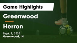 Greenwood  vs Herron  Game Highlights - Sept. 2, 2020