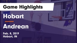 Hobart  vs Andrean  Game Highlights - Feb. 8, 2019