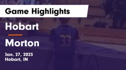 Hobart  vs Morton  Game Highlights - Jan. 27, 2023