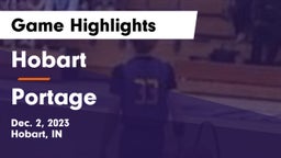 Hobart  vs Portage  Game Highlights - Dec. 2, 2023