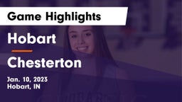 Hobart  vs Chesterton  Game Highlights - Jan. 10, 2023