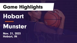 Hobart  vs Munster  Game Highlights - Nov. 21, 2023