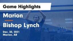 Marion  vs Bishop Lynch  Game Highlights - Dec. 30, 2021