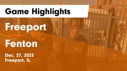 Freeport  vs Fenton  Game Highlights - Dec. 27, 2023