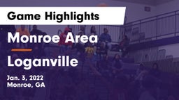 Monroe Area  vs Loganville  Game Highlights - Jan. 3, 2022