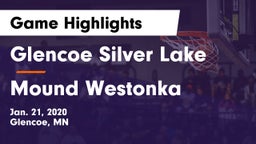 Glencoe Silver Lake  vs Mound Westonka  Game Highlights - Jan. 21, 2020