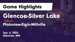 Glencoe-Silver Lake  vs Plainview-Elgin-Millville  Game Highlights - Jan. 6, 2024