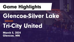 Glencoe-Silver Lake  vs Tri-City United  Game Highlights - March 5, 2024