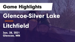 Glencoe-Silver Lake  vs Litchfield  Game Highlights - Jan. 28, 2021