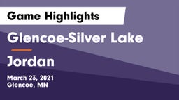 Glencoe-Silver Lake  vs Jordan  Game Highlights - March 23, 2021