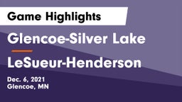 Glencoe-Silver Lake  vs LeSueur-Henderson  Game Highlights - Dec. 6, 2021
