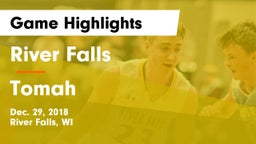 River Falls  vs Tomah  Game Highlights - Dec. 29, 2018