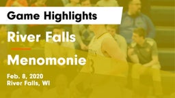 River Falls  vs Menomonie  Game Highlights - Feb. 8, 2020